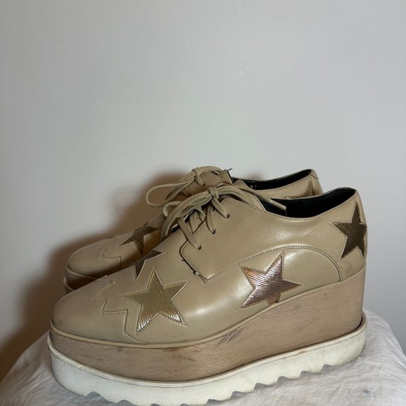 Stella McCartney elyse platforms in beige / nude - Picture 7 of 7